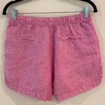 C&C California  Drawstring Linen Pull On Sweat Shorts Pink Women's Size Medium Photo 1
