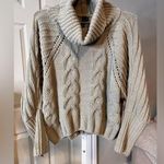 Moon & Madison Soft Cowl Neck Middy Sweater - Sage Xs Photo 0