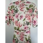 Show Me Your Mumu Show‎ Me Your Mumu “Brie” Robe “Garden of Bloom” White W/Pink Floral Print-OS Photo 6