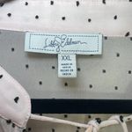 Libby Edelman Long Sleeve Blouse 2XL Ballet Pink Fairy Polka Dot Coquette Sheer Size 2X Photo 4