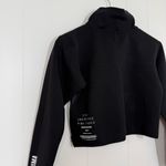 ECHT  Black Pima Cropped Half Zip Photo 9