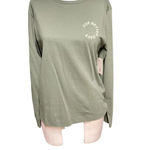 For Better‎ Days Shadow Long Sleeve Dark Green T Photo 4