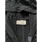 Athleta Inner Twist Wrap Pullover Hooded Athletic Top XS Black Photo 3