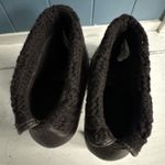 UGG Australia Dandylion Tres Brown Leather Knit Ankle Boots Size 9.5 1008755 EUC Photo 6