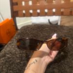 Mango vintage Brown Tortoise Round Small Frame Sunglasses Photo 1