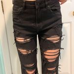 American Eagle  Mom Jeans Distressed Photo 0