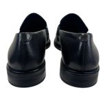 Vagabond Delia Women's 36 US6 Black Leather Loafers Gold Horsebit Minimal Flats Size 6 Photo 6