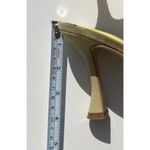 Guess  Yellow Padded Hambree 1191221 Square Toe Leather Heels Women’s Sz 6 Photo 10