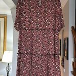 Knox Rose Floral Babydoll Dress Sz M Photo 2