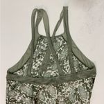 Free People ‘Intimately’ Nights Out Snakeskin Moss Green Bodysuit, Size S, NWOT Photo 6
