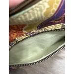 Fossil  Coated Canvas Patchwork Floral Paisley crossbody Bag Purse Boho Hippie Photo 8