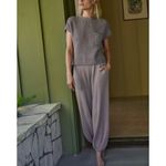 Free People Matching Cashmere Taupe Combo Set Photo 7