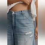 Pilcro Anthropologie  Elastic-Back Denim Bermuda Shorts Photo 6