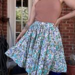 Vintage 70s/80s Tiered Floral Skirt Multi Size M Photo 1