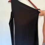 Norma Kamali  Elegant Black one sleeve open shoulder top Photo 1