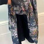 Modcloth Midi Dress Floral Flutter Sleeves Sz Small Flowy Boho Formal Pockets Photo 9