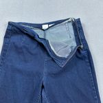 A New Day  Womens Jeans 10 Skinny Leg Dark Wash Stretch Zip Fly Stretch Ankle Zip Photo 6