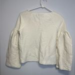 Madewell Texture & Thread Shires Sleeve Cotton Top XXS Photo 4