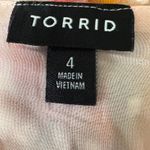 Torrid Colorful Chiffon Clip Dot Blouson Long Sleeve Blouse Size 4 Photo 8