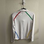 G/FORE Golf 1/4 Zip Performance Pullover Womens S White Colorblock Athletic Photo 4