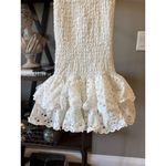 Charo Ruiz Ibiza Liliana Eyelet Midi Skirt White Fruition Womens Size Small Photo 6
