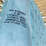 Steve Madden Vala S Blue Translucent Spiked Stud Pointed Toe Stiletto Heels 9.5M Photo 8