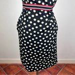 Anthropologie Maeve Polka Dot Strapless Dress Photo 3