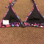Shoshanna Shoshana Swimwear Multi Color Tie Closure Bikini Photo 4