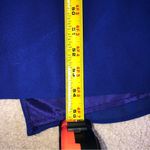 After Dark Evening Gown Blue Rhinestones Formal Prom Sleeveless Size 12 Photo 6