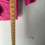 Poof Apparel Poof Y2k Pink Cardigan Lace Back Button Down Knit Sweater Top Large Fairy Photo 3