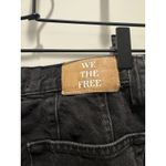 We The Free  People Jeans 26 Gray Curvy Siren Low Rise Straight Stonewash Button Photo 2
