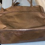 Coach  Metallic Leather Embossed Tote Photo 2