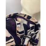 Zuri Kenya‎ Black White Purple Plaid Dress 2XS XXS Photo 8