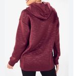 Fabletics Lotta Hoodie ll Burgundy Camouflage Size Small Photo 1