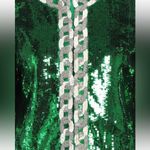 Emerald Green Blazer Elisabetta Franchi Size 8 Photo 3