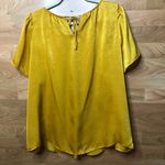LC Lauren Conrad Women’s Lauren Conrad Flowy Top Gold color Photo 2
