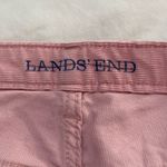 Lands’ End ankle pants in lightweight, fine wale corduroy, size 24W Pink Photo 5