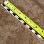 Onyx Art Deco Black  White Mother of Pearl Sterling Silver Bracelet Photo 4