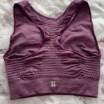 Sweaty Betty Stamina Purple raceback moisture wicking Sports Bra, size S gym Photo 8