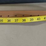 Michael Kors Women's Reversible Gold MK Logo Belt Size 42 Photo 4