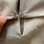 Cami NYC NWOT  grey 100% silk long sleeve blouse with lace design Photo 5