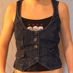 Last Kiss Y2K Denim Vest Photo 0