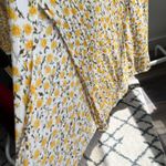 Urban Outfitters  Floral Yellow Midi Dress Photo 4