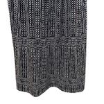 BCBGeneration  Shirred Waist Tribal Print Dress Black White Size XS Photo 4