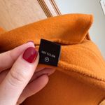 Carole Little Orange Wool Collarless Button Front Blazer Jacket Women's M Size M Photo 6