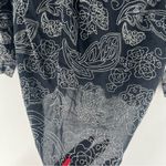 Charter Club Charter‎ Club Woman Floral Embroidered Lightweight Cotton V Neck Babydoll Top Photo 4