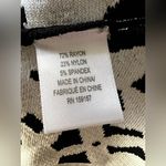 Milly  Black and White Sleeveless Top Photo 4