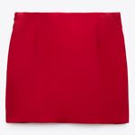 ZARA SATIN EFFECT MINI SKIRT Photo 2