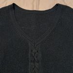1. State  size XL long sleeve lace up the back sweater some piling GUC Photo 7