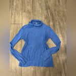Go Couture  Sky Blue Turtleneck Sweater Photo 3